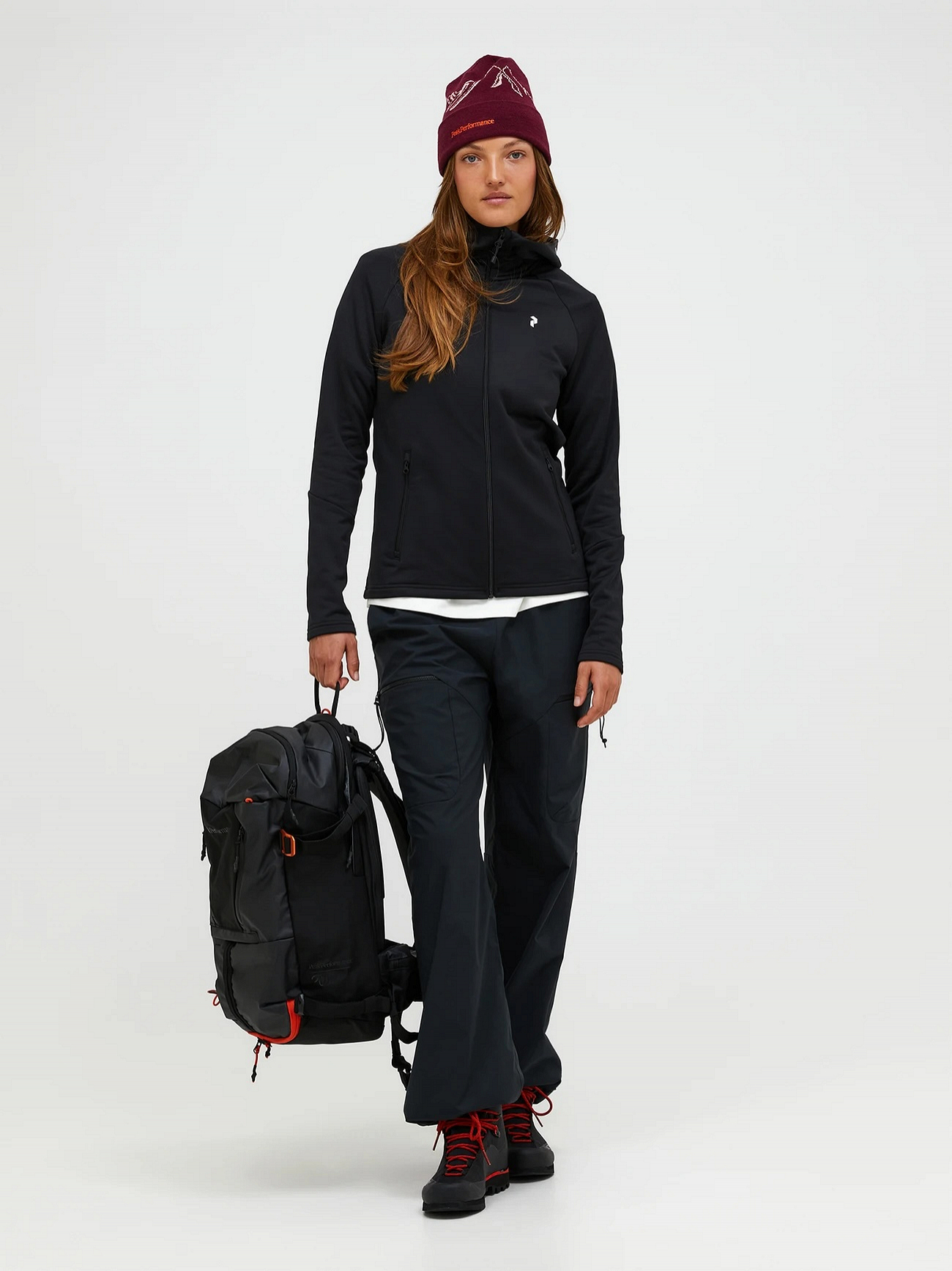 Rider Essentials Zip Hood Women Mid Layer - XS